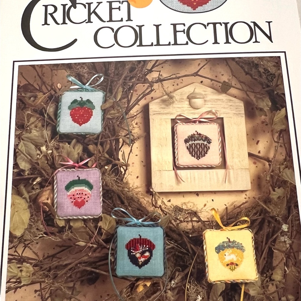 The Cricket Collection Summer Acorns Counted Cross Stitch Pattern No 231 Cottage